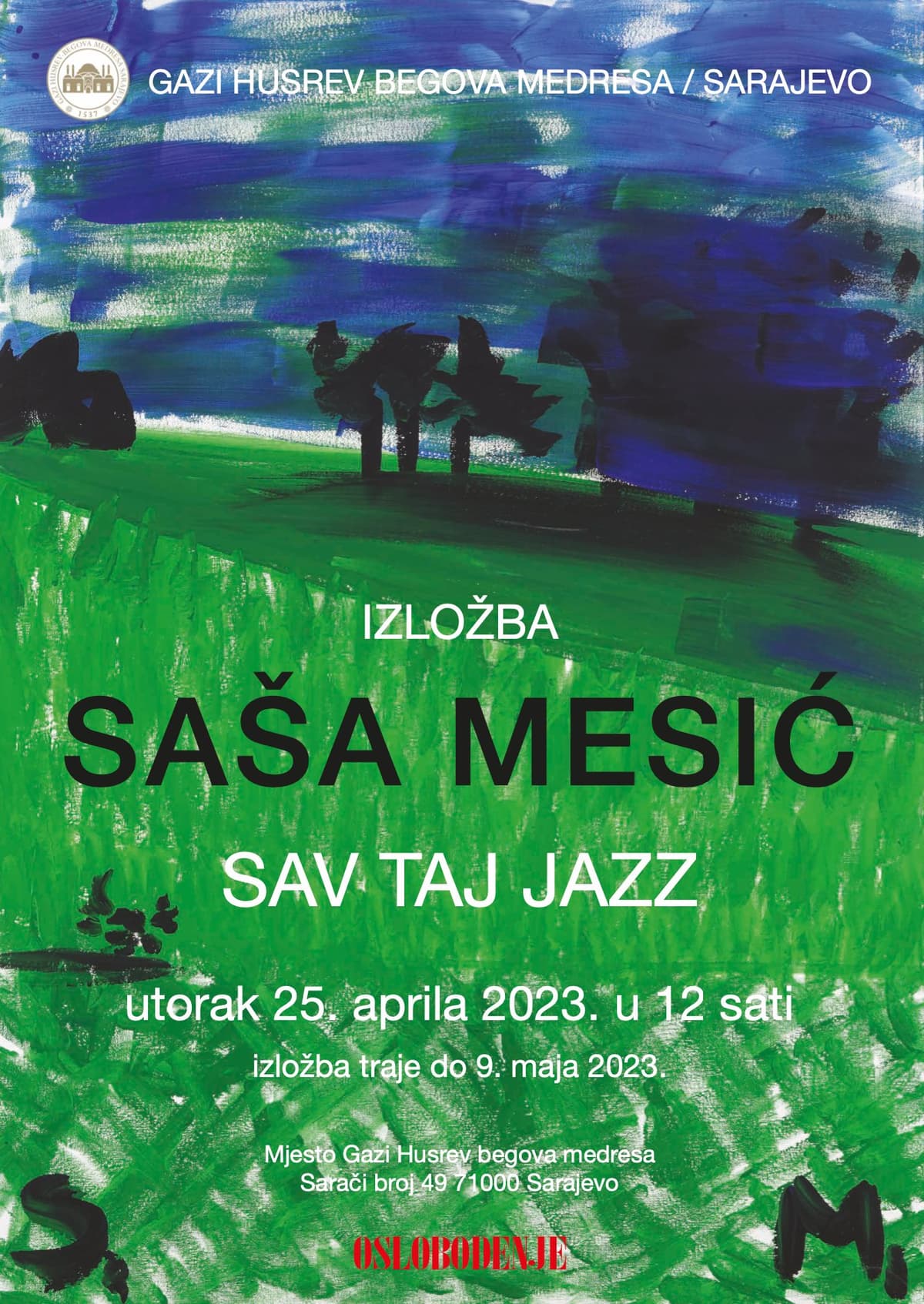 Sav taj jazz / All That Jazz — Saša Mesić exhibition