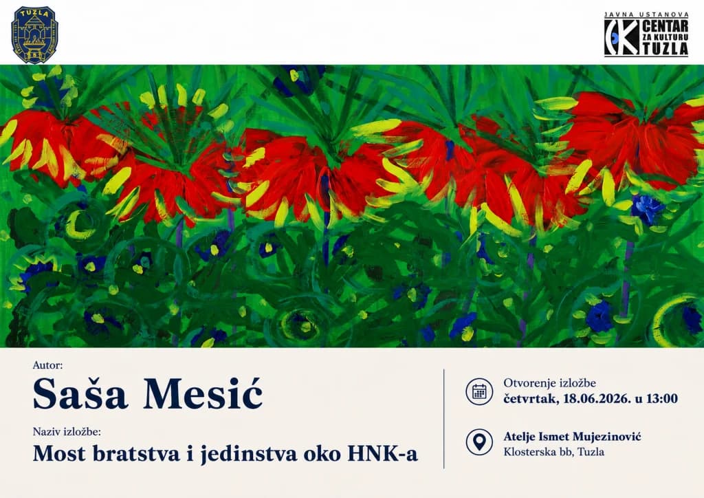 Most bratstva i jedinstva oko HNK-a / Bridge of Brotherhood and Unity around the Croatian National Theatre
