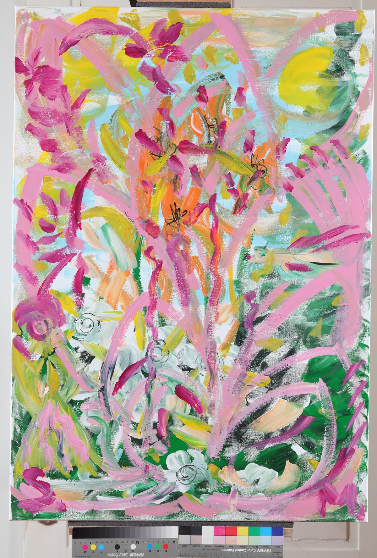 Pod morem / Under the Sea, 2022 — Acrylic on canvas by Saša Mesić