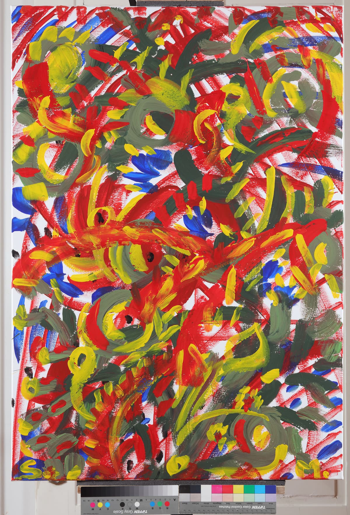 Oslobođenje / Liberation, 2022 — Acrylic on canvas by Saša Mesić