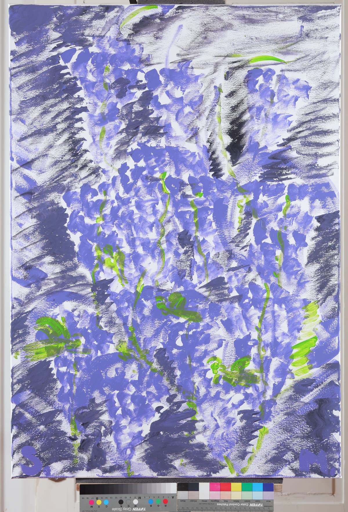 Eretz Israel i Toma / Eretz Yisrael and Toma, 2022 — Acrylic on canvas by Saša Mesić