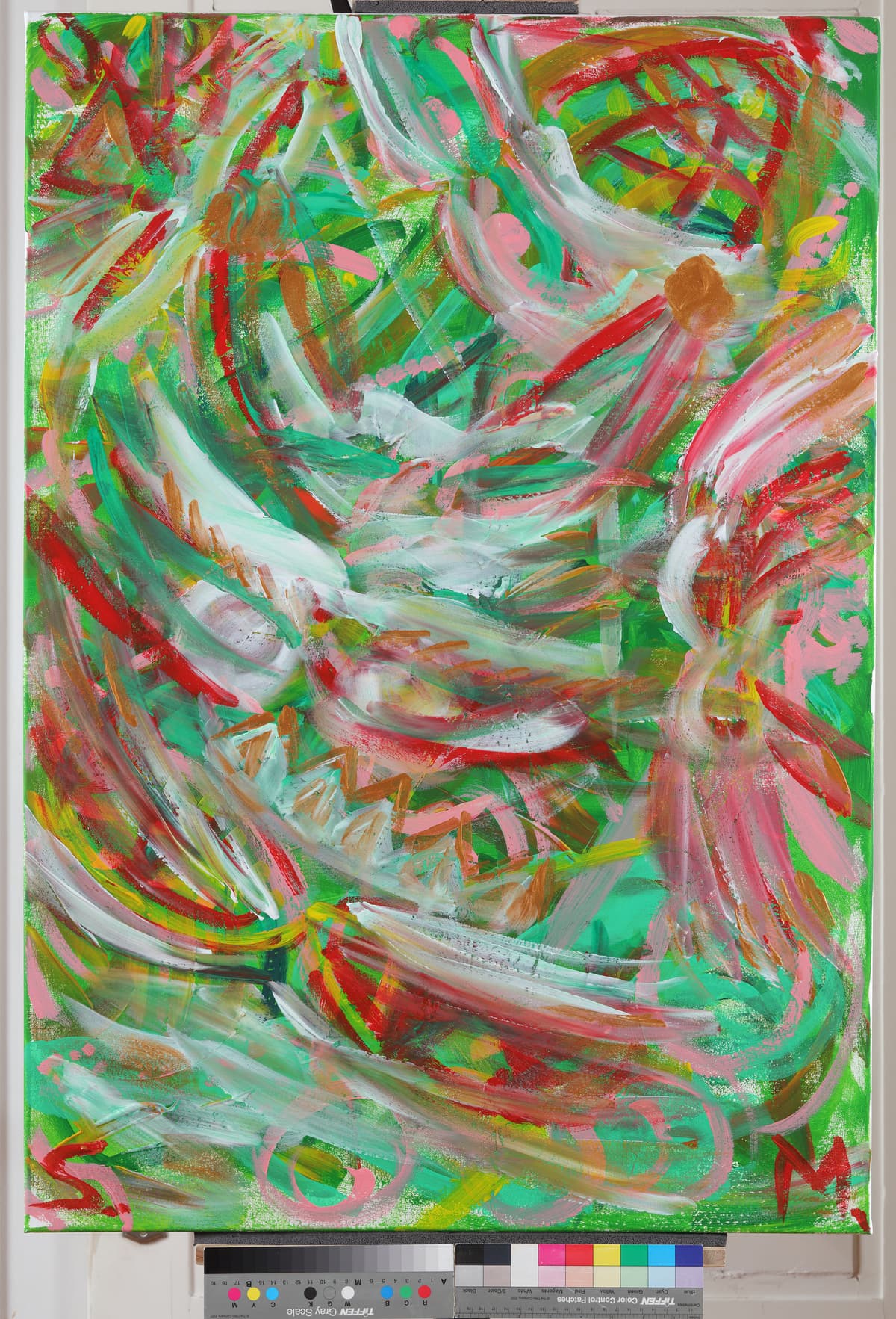 Karneval / Carnival, 2022 — Acrylic on canvas by Saša Mesić