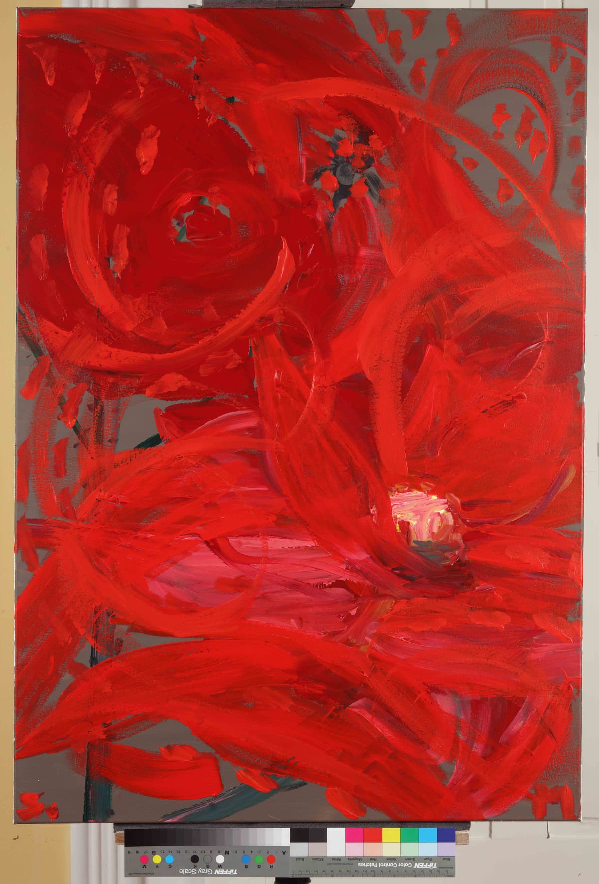 Carmen na Papuku / Carmen on Papuk, 2023 — Acrylic on canvas by Saša Mesić