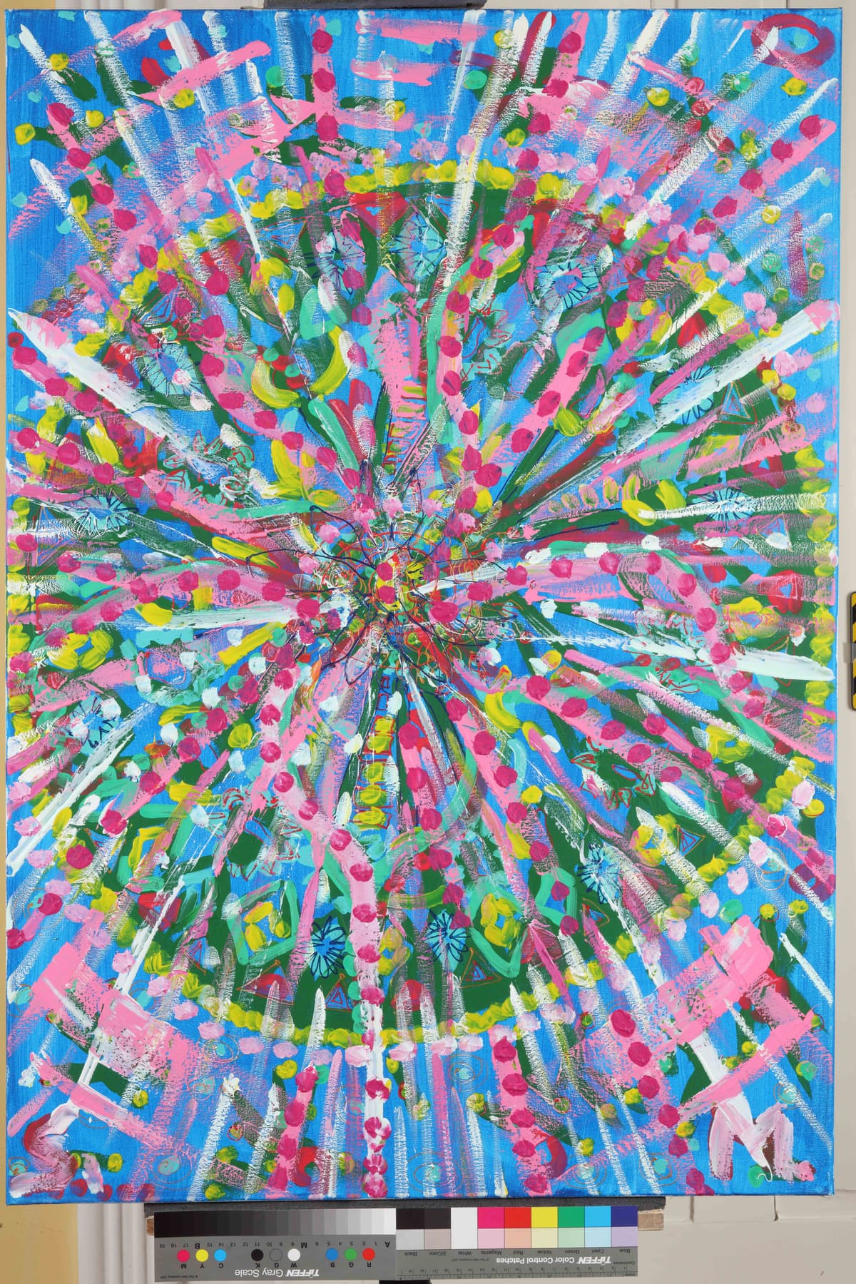 Maraton / Marathon — Acrylic on canvas by Saša Mesić