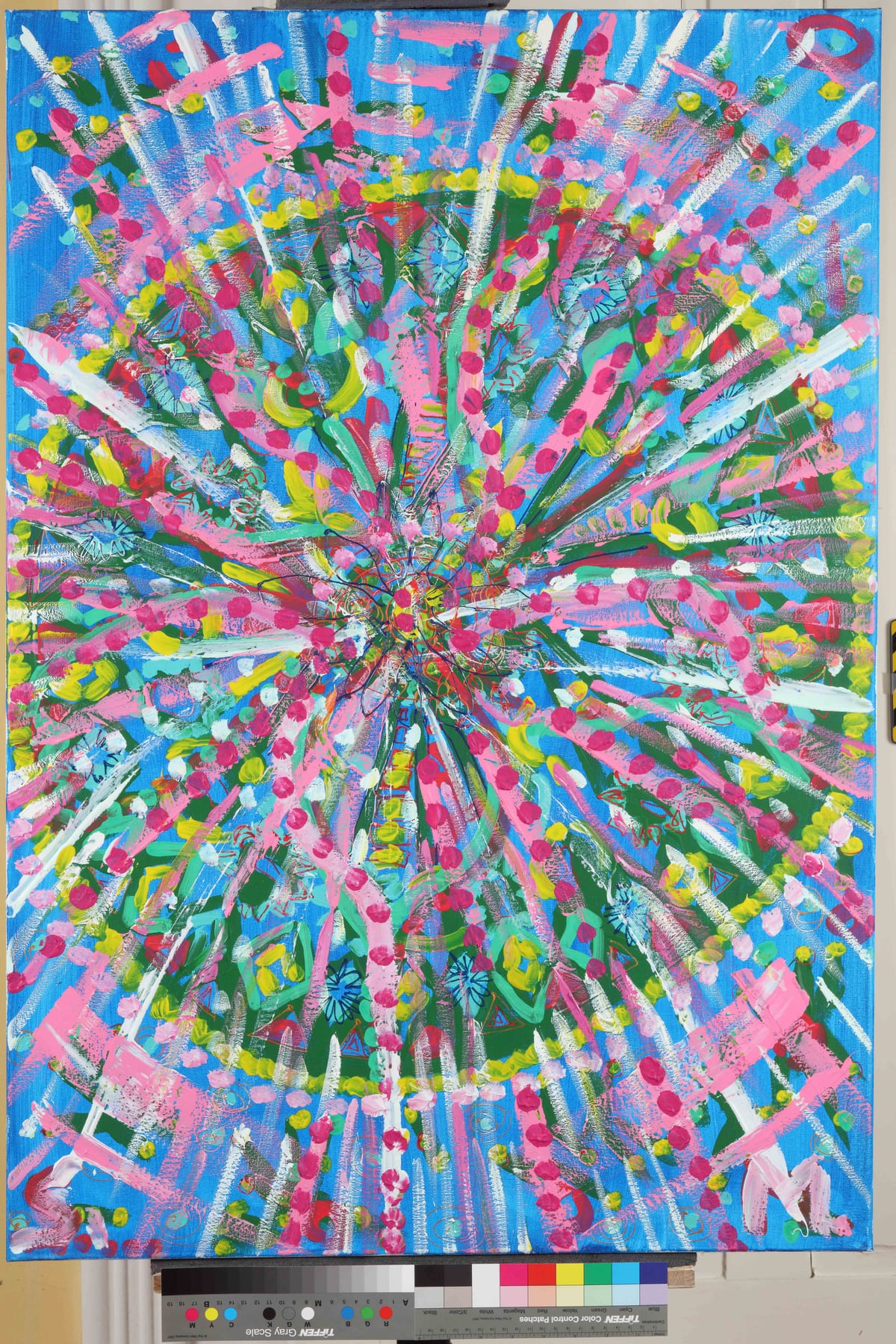 Maraton / Marathon — Acrylic on canvas by Saša Mesić