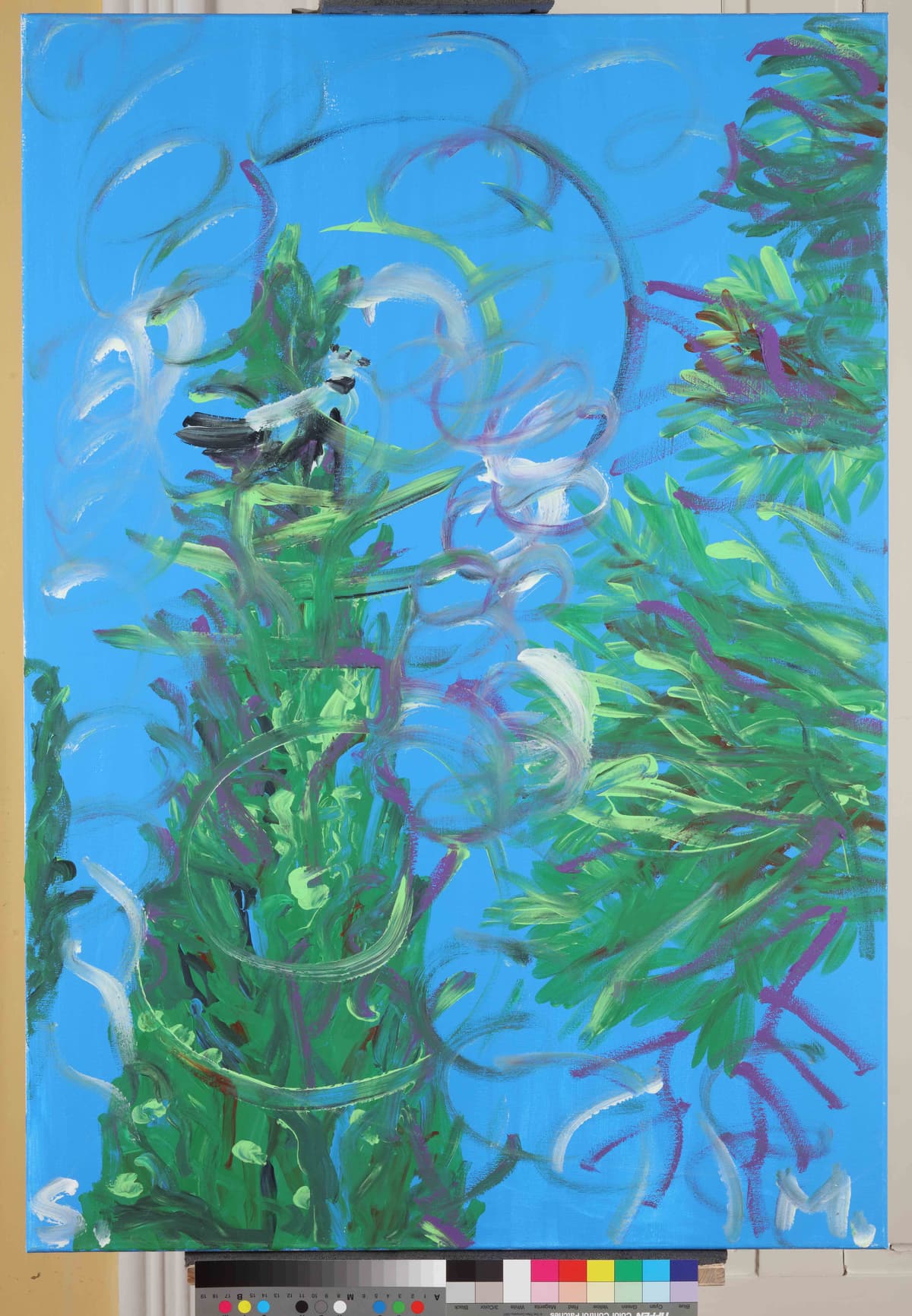 Mistika Orebić / Mystique of Orebić — Acrylic on canvas by Saša Mesić