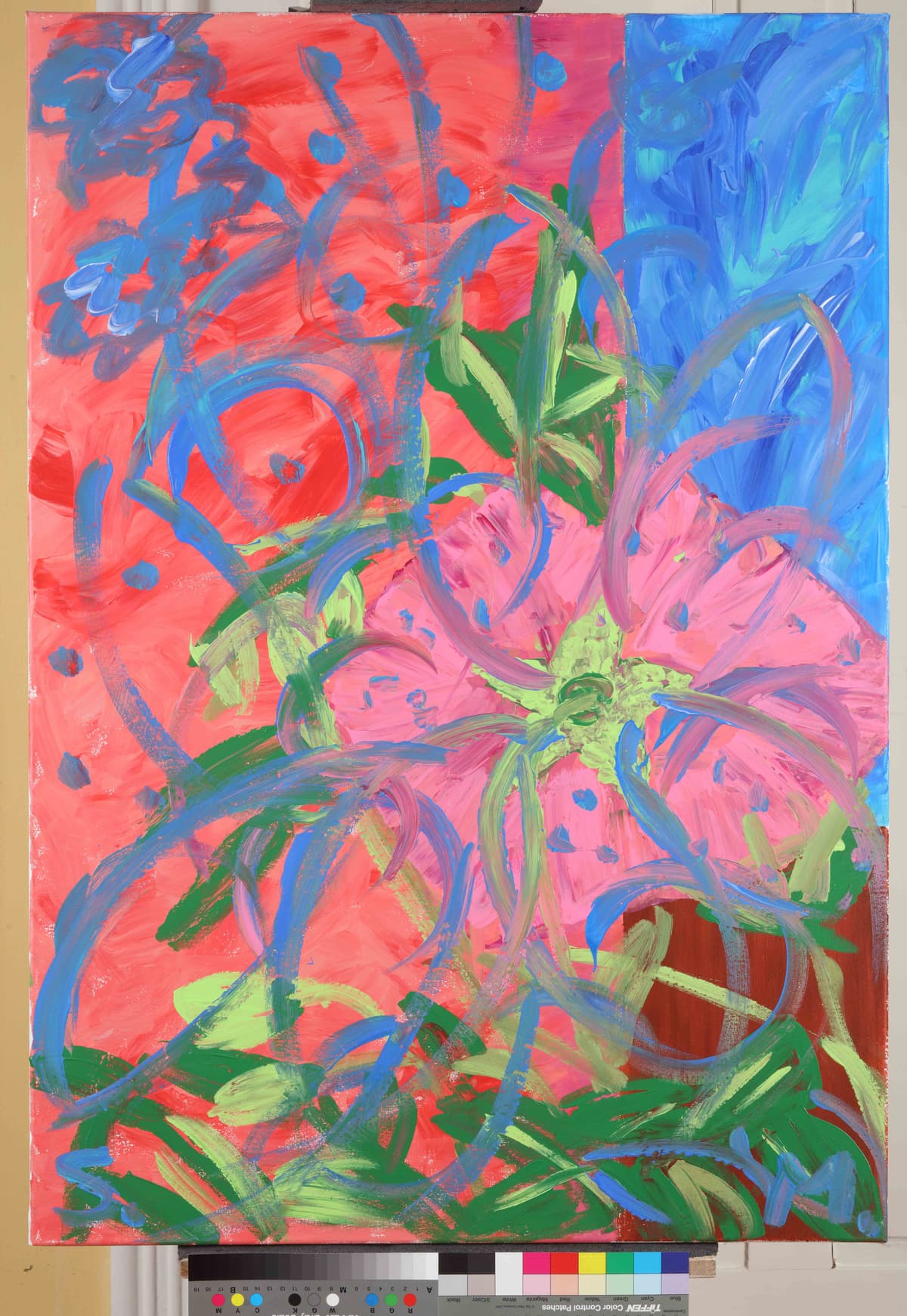 Na Gvozdu 2 / On Gvozd 2, 2023 — Acrylic on canvas by Saša Mesić