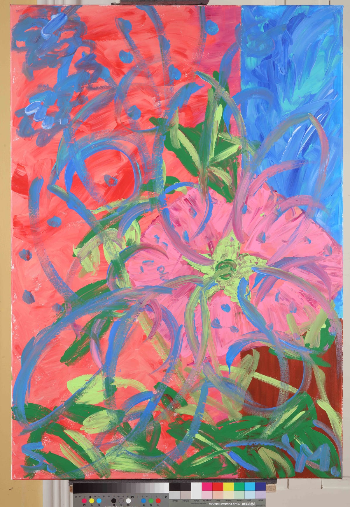 Na Gvozdu 2 / On Gvozd 2, 2023 — Acrylic on canvas by Saša Mesić