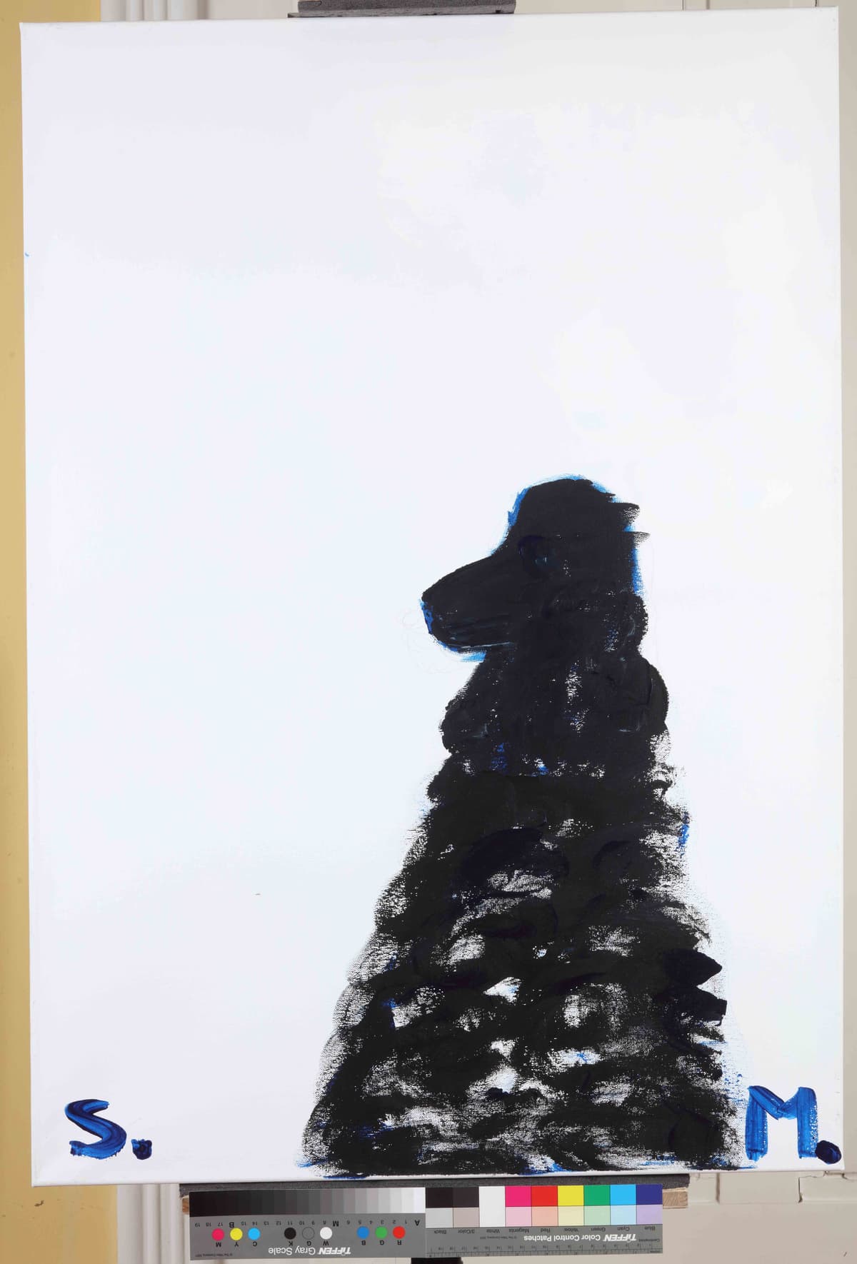 Naomi / Naomi, 2023 — Acrylic on canvas by Saša Mesić