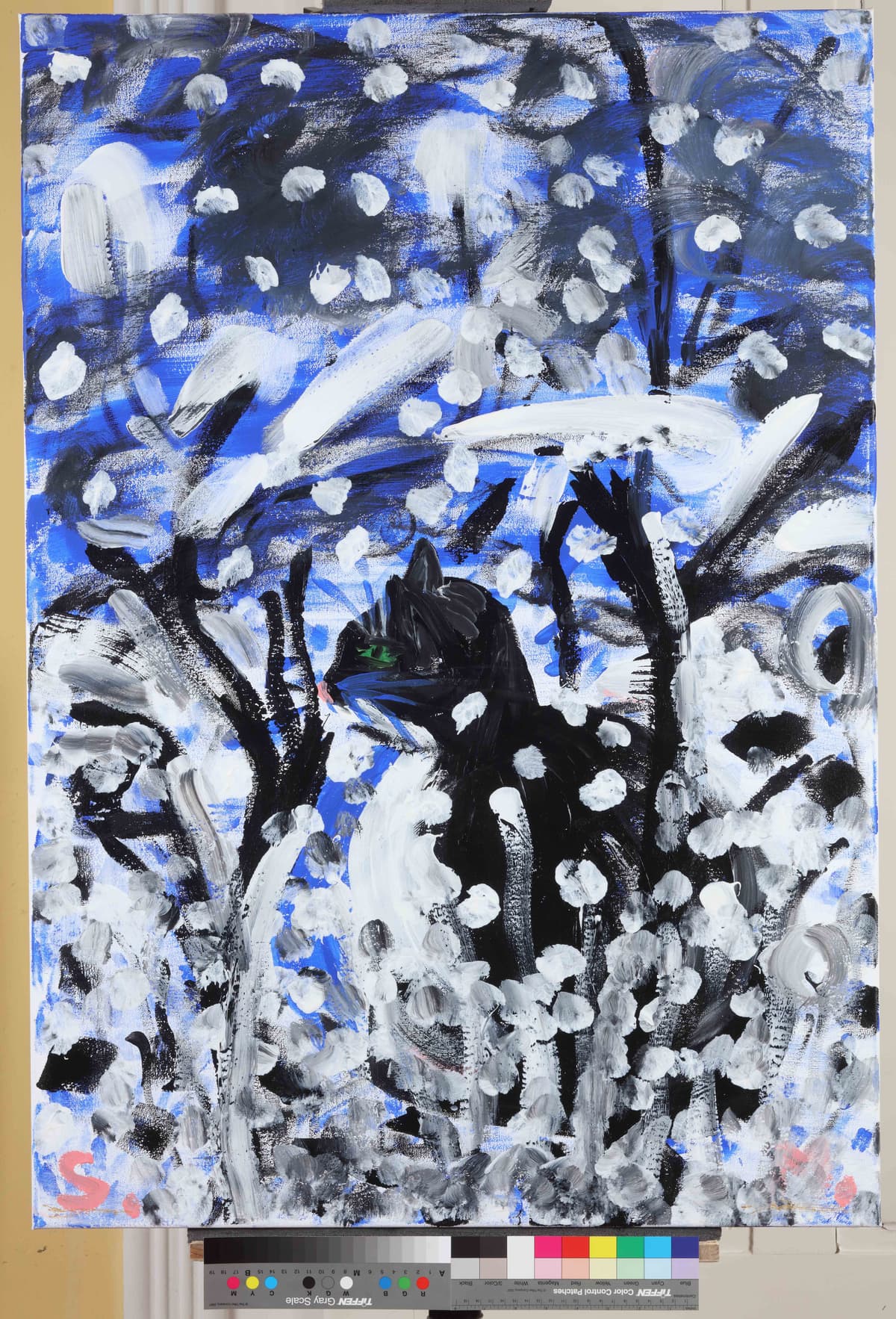 Tatina Ljubimica 2 / Dad's favourite 2, 2023 — Acrylic on canvas by Saša Mesić