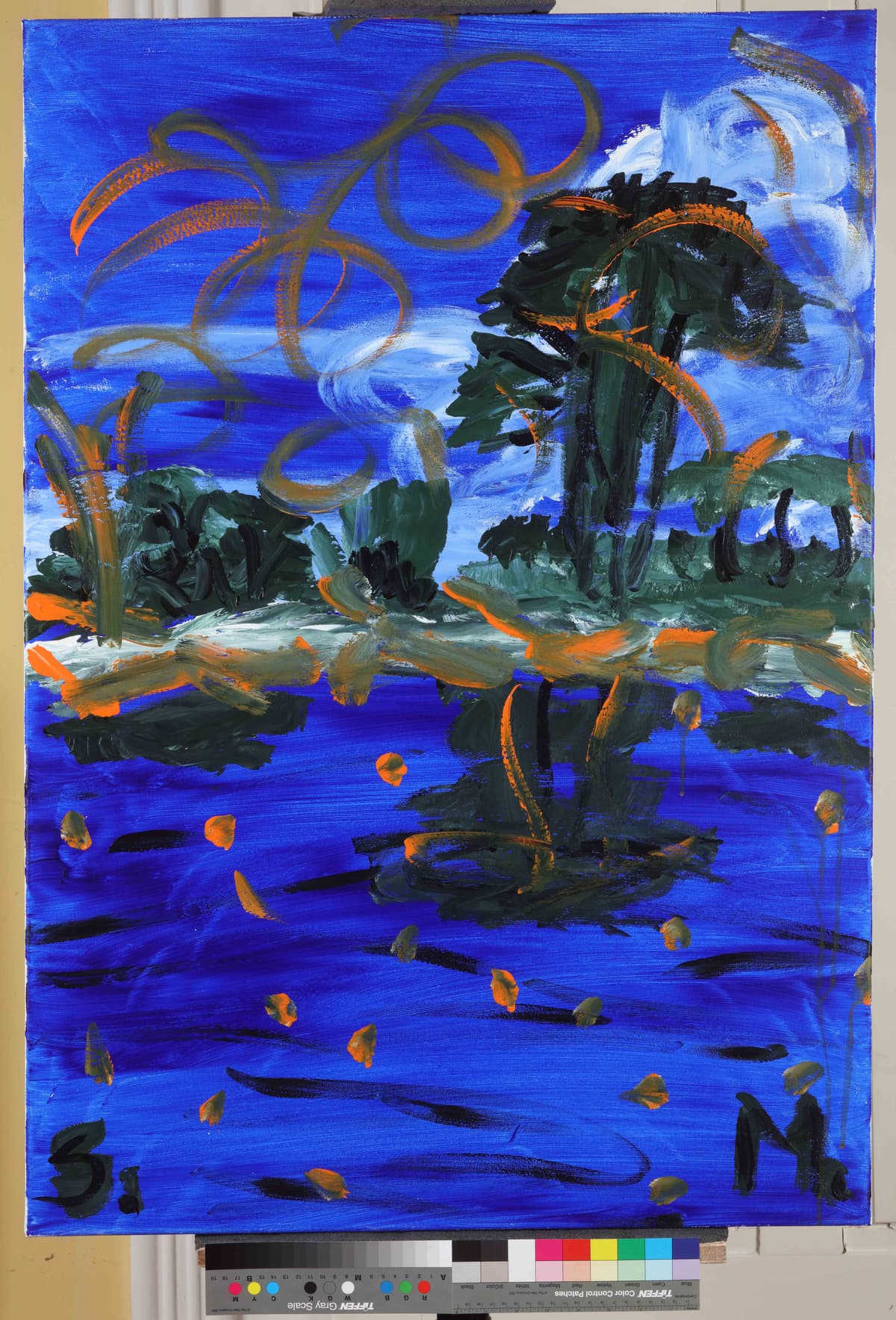 Vanga 2 / Vanga 2, 2023 — Acrylic on canvas by Saša Mesić