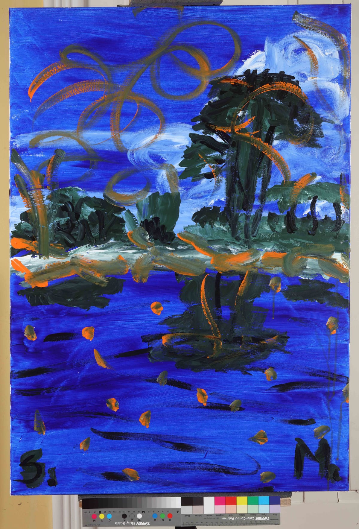 Vanga 2 / Vanga 2, 2023 — Acrylic on canvas by Saša Mesić