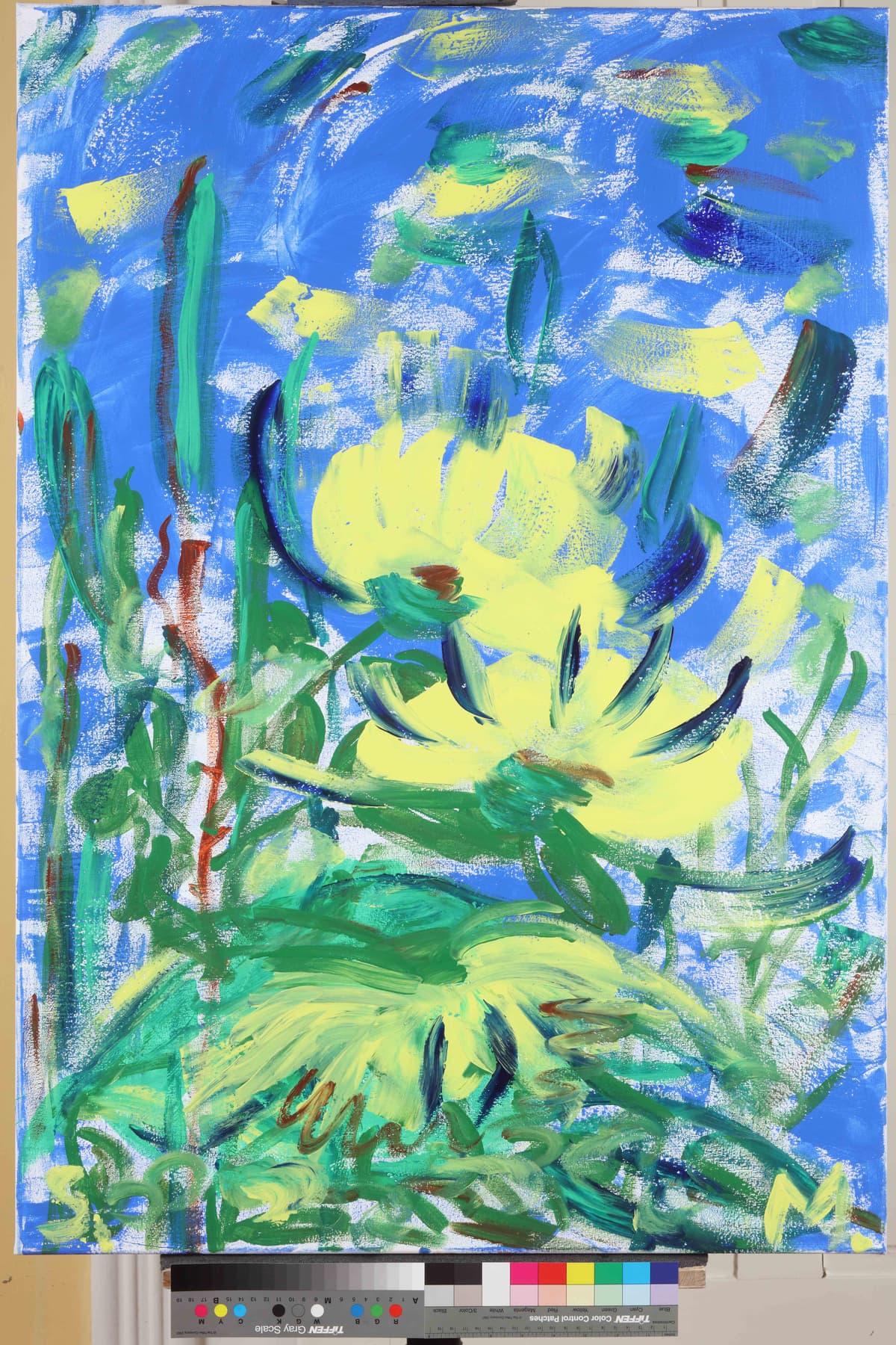 Zanosno Gibanje / Ecstatic movement, 2023 — Acrylic on canvas by Saša Mesić
